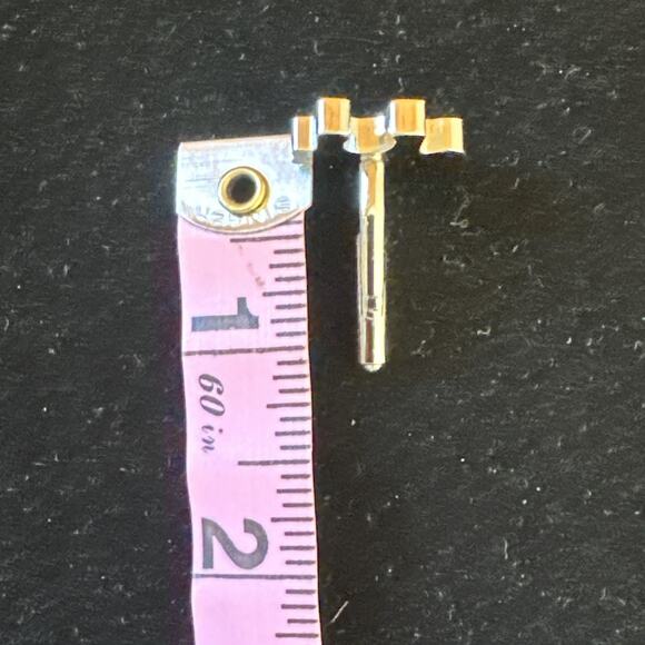 Silver Tone Puzzle Jigsaw Cufflinks Unique Artsy Fun Games Gift Dad EUC - Picture 7 of 8